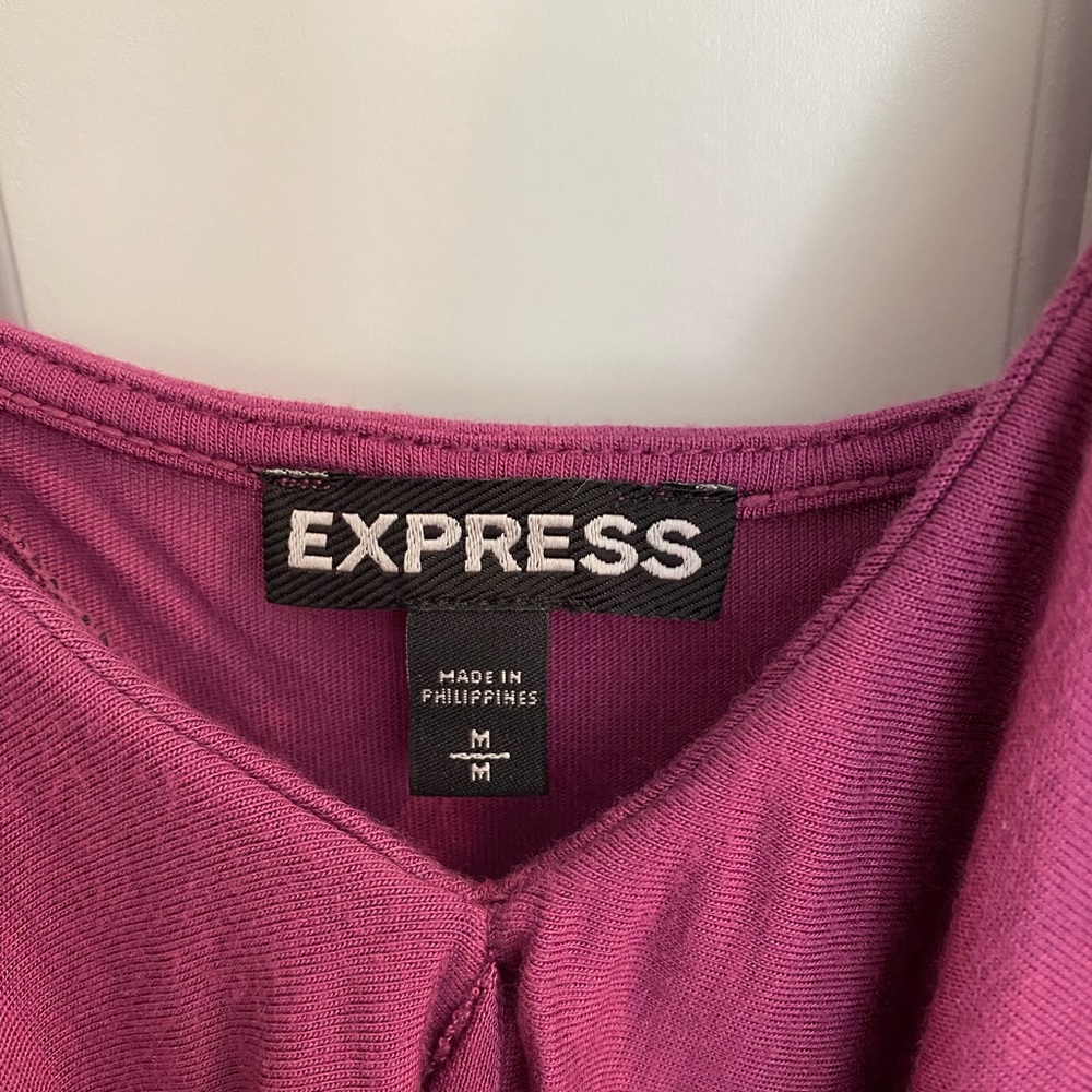 Express Flutter Neck Tank - Picture 2 of 3
